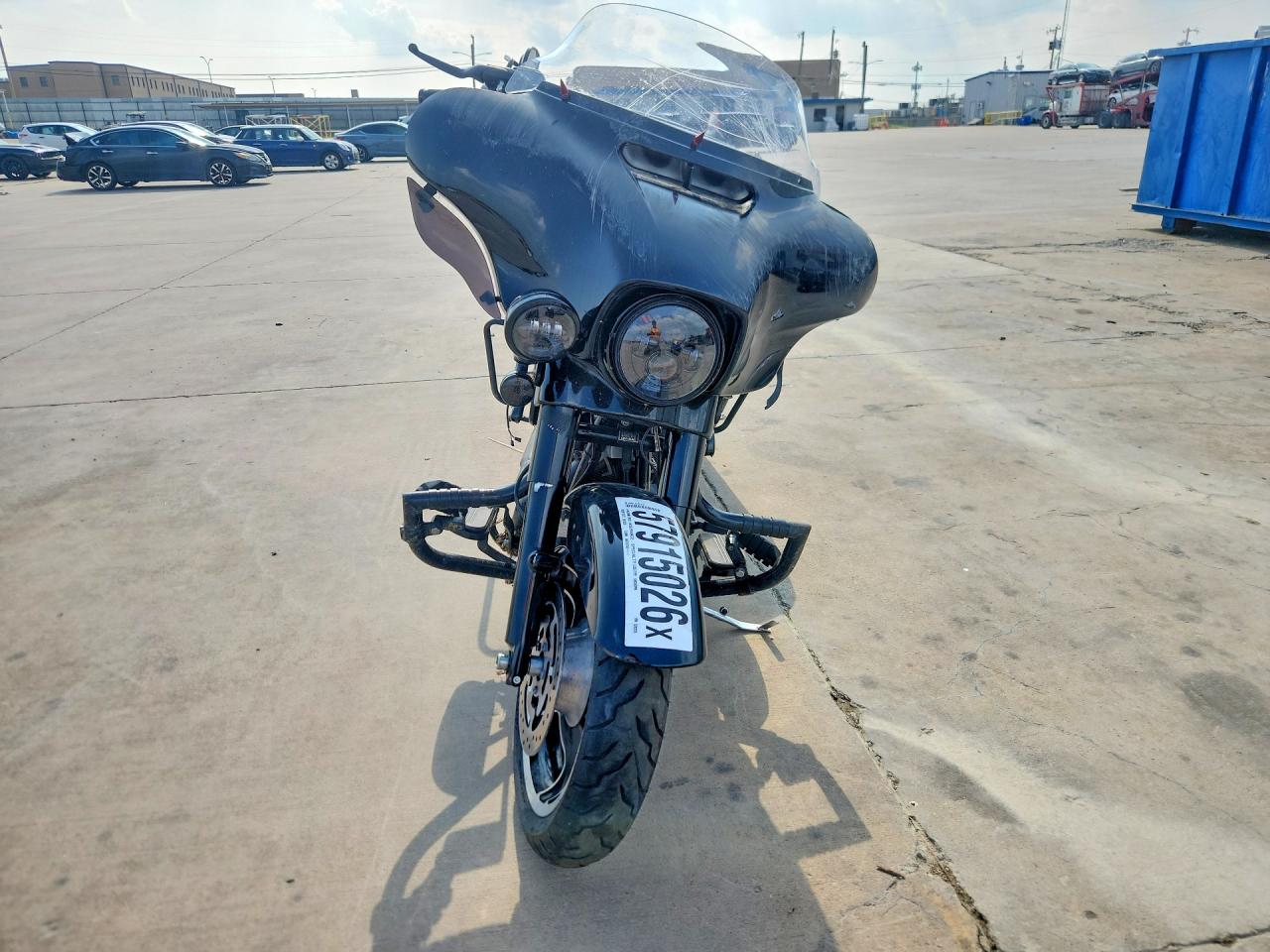 2020 Harley Davidson Flhx VIN 1HD1KBC10LB620224 COPART salvage auction — Front End, TX - SALVAGE VEHICLE TITLE, sold $4,900 on 2026-07-09 (photo 2)