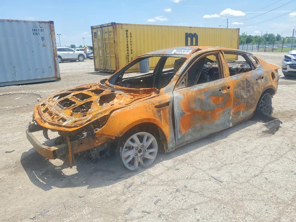 2020 Kia Optima VIN 5XXGT4L35LG435778 COPART salvage auction — BURN, In - Bill Of Sale - Parts Only, sold $125 on 2026-07-14 (photo 1)