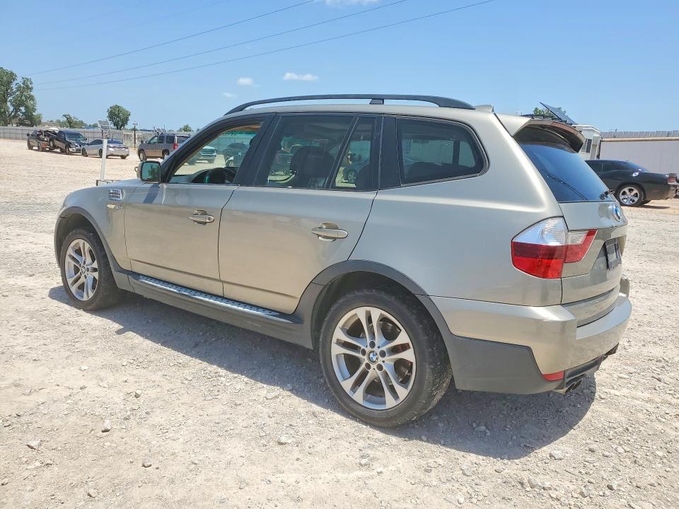 2008 BMW X3 VIN WBXPC93478WJ11830 COPART salvage auction — MECHANICAL, Ok - Certificate Of Title (P), sold $325 on 2026-07-09 (photo 2)