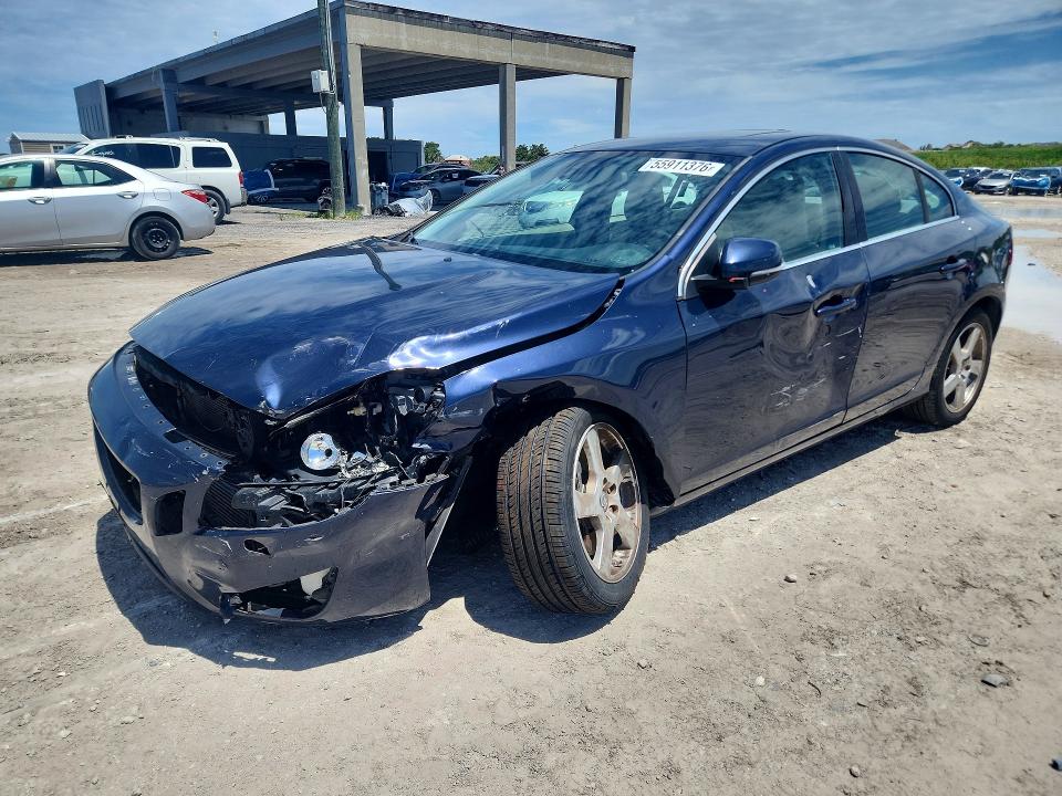 2012 Volvo VIN YV1622FS1C2081750 COPART salvage auction — FRONT END, Fl - Cert Of Title Slvg Rebuildable, sold $250 on 2026-07-14 (photo 1)