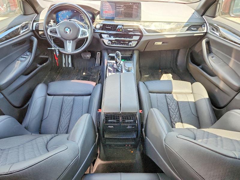2022 BMW 5er VIN WBA13BJ02NCK85082 COPART salvage auction — FRONT END, On - Permit No Brand - Unfit, sold $10,000 on 2026-07-30 (photo 8)