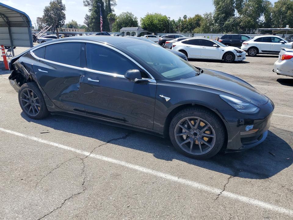 2020 Tesla Model 3 VIN 5YJ3E1EA7LF630142 COPART salvage auction — SIDE, Ca - Salvage Certificate, sold $3,400 on 2026-07-10 (photo 4)