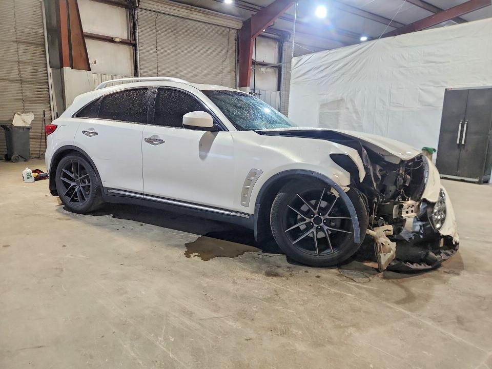 2010 Infiniti Fx35 VIN JN8AS1MUXAM802586 COPART salvage auction — FRONT END, Ma - Cert Of Title-Reconstrctd Coll, sold $400 on 2026-07-02 (photo 4)