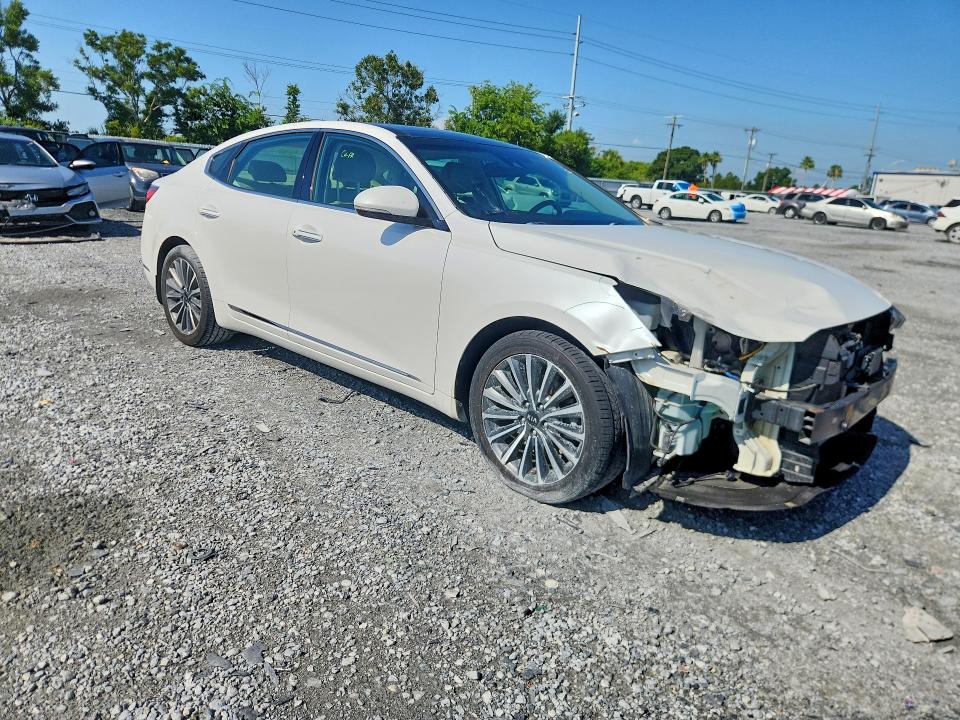 2017 Kia Cadenza VIN KNALC4J12H5083557 COPART salvage auction — FRONT END, Fl - Cert Of Title Slvg Rebuildable, sold $2,700 on 2026-07-10 (photo 4)