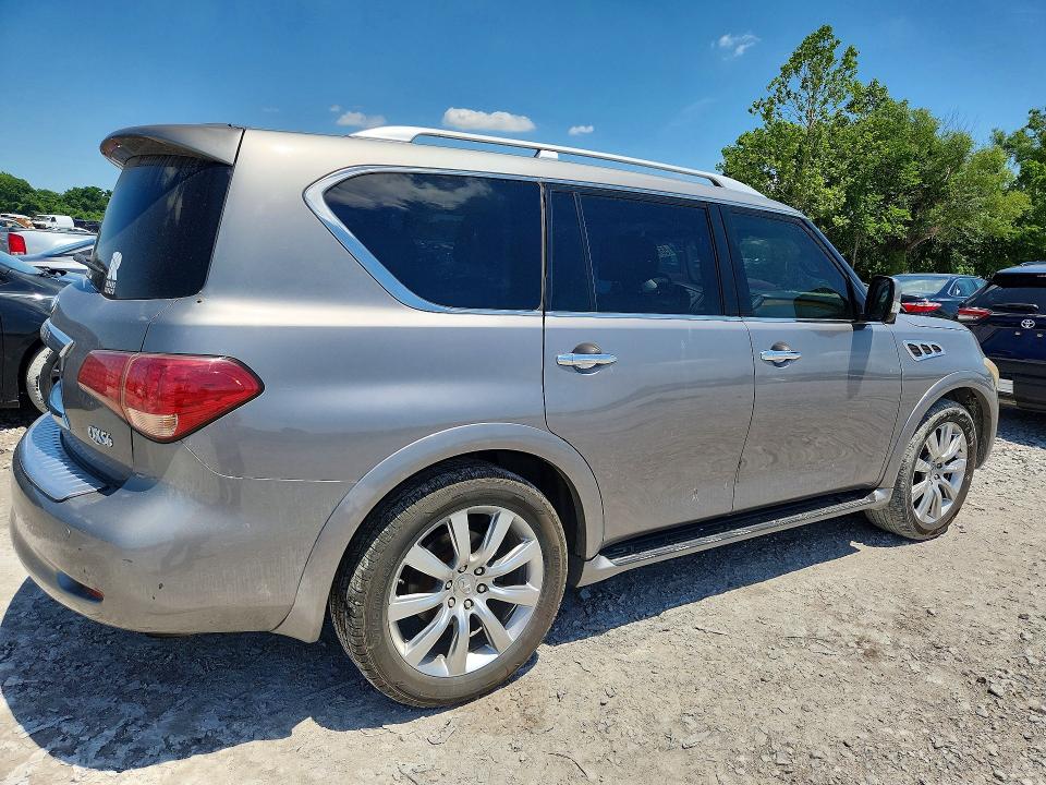 2012 Infiniti VIN JN8AZ2NC1C9316195 COPART salvage auction — FRONT END, Il - Salvage Certificate, sold $1,000 on 2026-07-13 (photo 3)