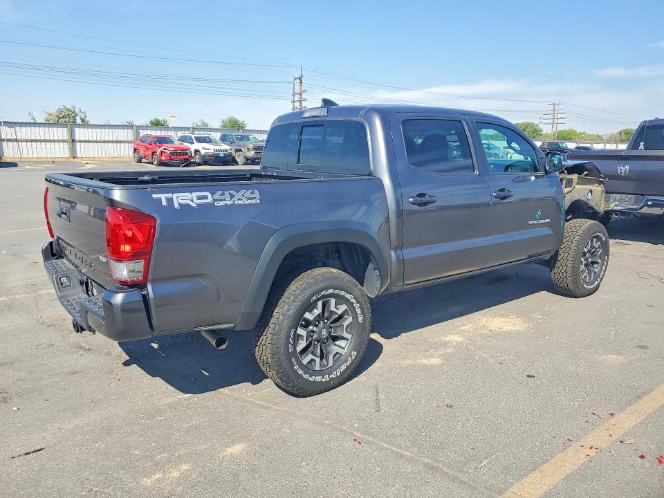2017 Toyota Tacoma VIN 3TMCZ5ANXHM113036 COPART salvage auction — FRONT END, ID - SALVAGE CERTIFICATE OF TITLE, sold $12,800 on 2026-07-02 (photo 3)