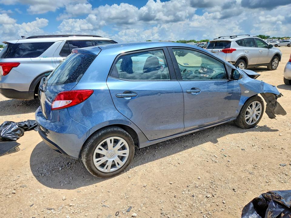 2014 Mazda VIN JM1DE1KY6E0176375 COPART salvage auction — FRONT END, Tx - Salvage Vehicle Title, sold $575 on 2026-07-30 (photo 3)