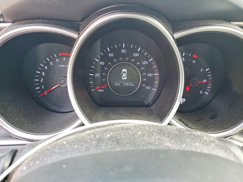 2015 Kia Optima VIN 5XXGM4A78FG515969 COPART salvage auction — FRONT END, Pa - Cert Of Title, sold $850 on 2026-07-23 (photo 9)