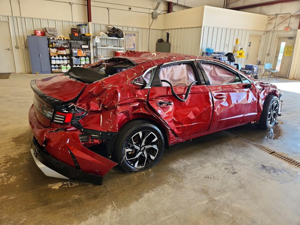 2025 Hyundai Sonata VIN KMHL64JA7SA473915 COPART salvage auction — ALL OVER, Il - Salvage Certificate (P), sold $350 on 2026-07-07 (photo 3)