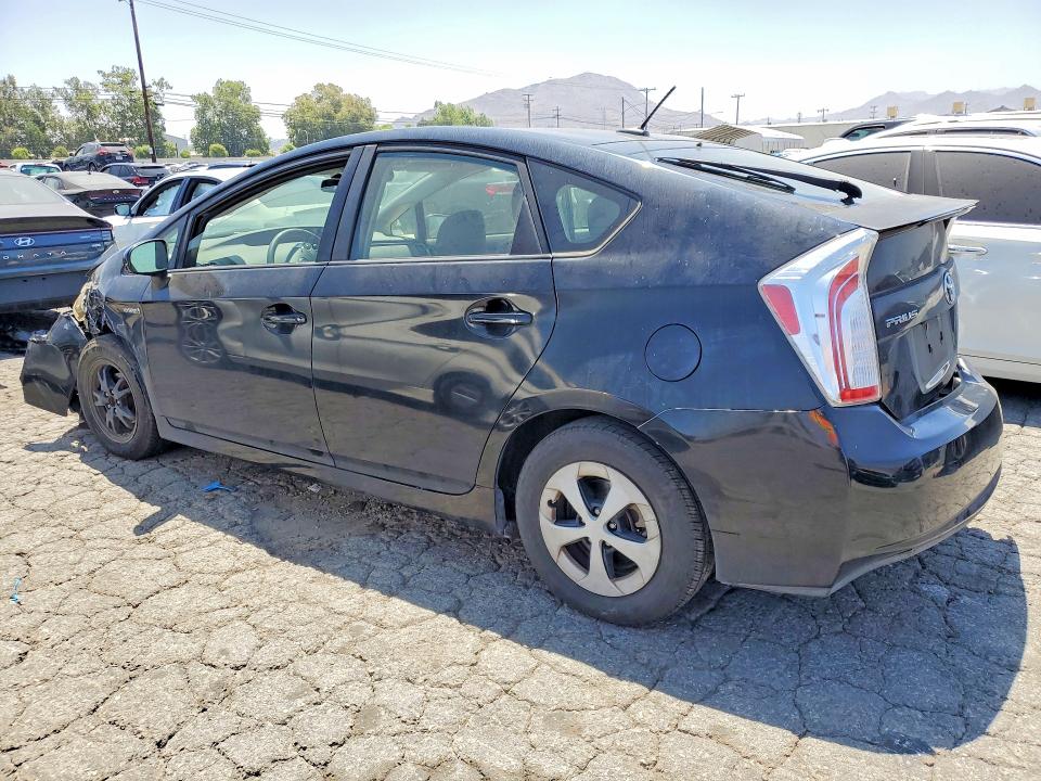 2014 Toyota Prius VIN JTDKN3DU9E1778193 COPART salvage auction — REAR END, CA - SALVAGE CERTIFICATE, sold $1,200 on 2026-07-20 (photo 2)