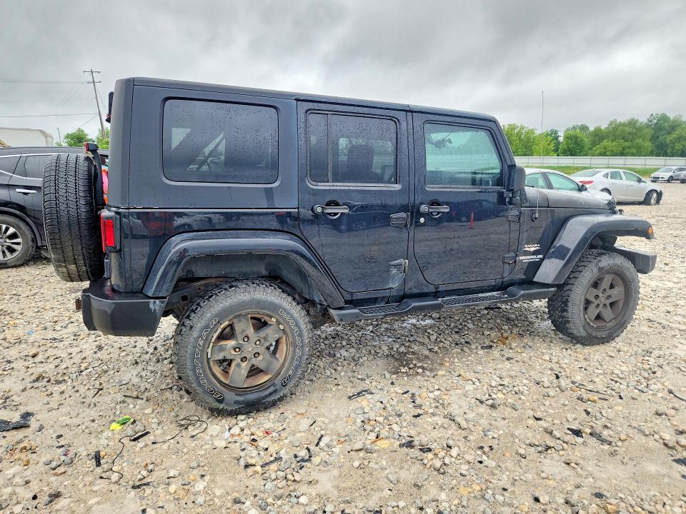 2009 Jeep Wrangler unlimited VIN 1J4GA59129L751093 COPART salvage auction — ENGINE BURN, Mi - Certificate Of Title, sold $725 on 2026-07-09 (photo 3)