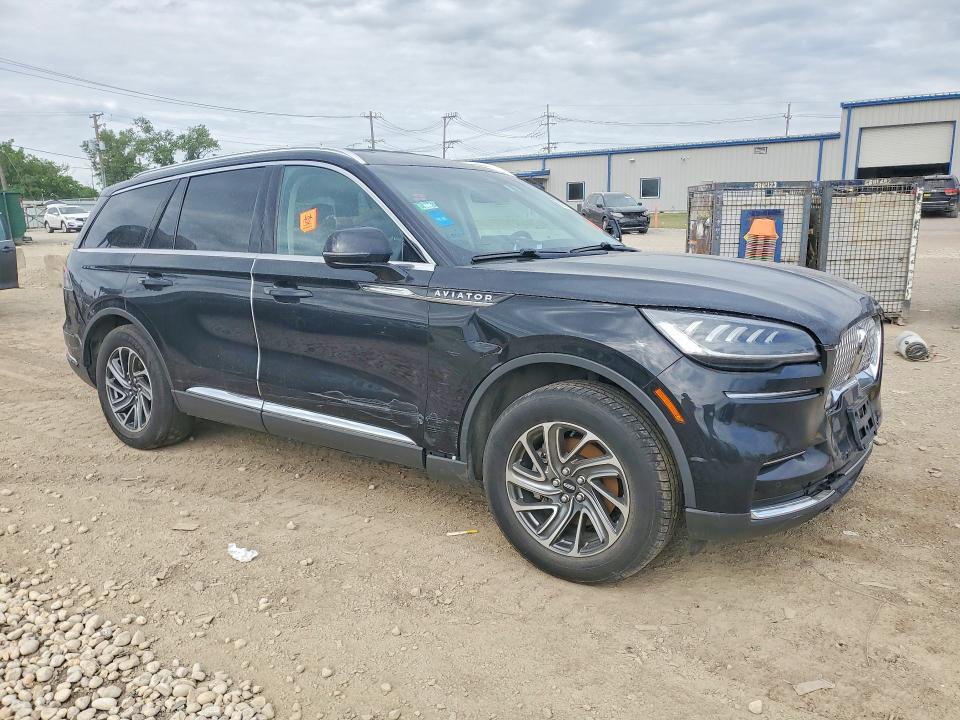 2022 Lincoln Aviator VIN 5LM5J0XCXNGL19402 COPART salvage auction — FRONT END, Il - Certificate Of Title, sold $9,900 on 2026-07-22 (photo 4)