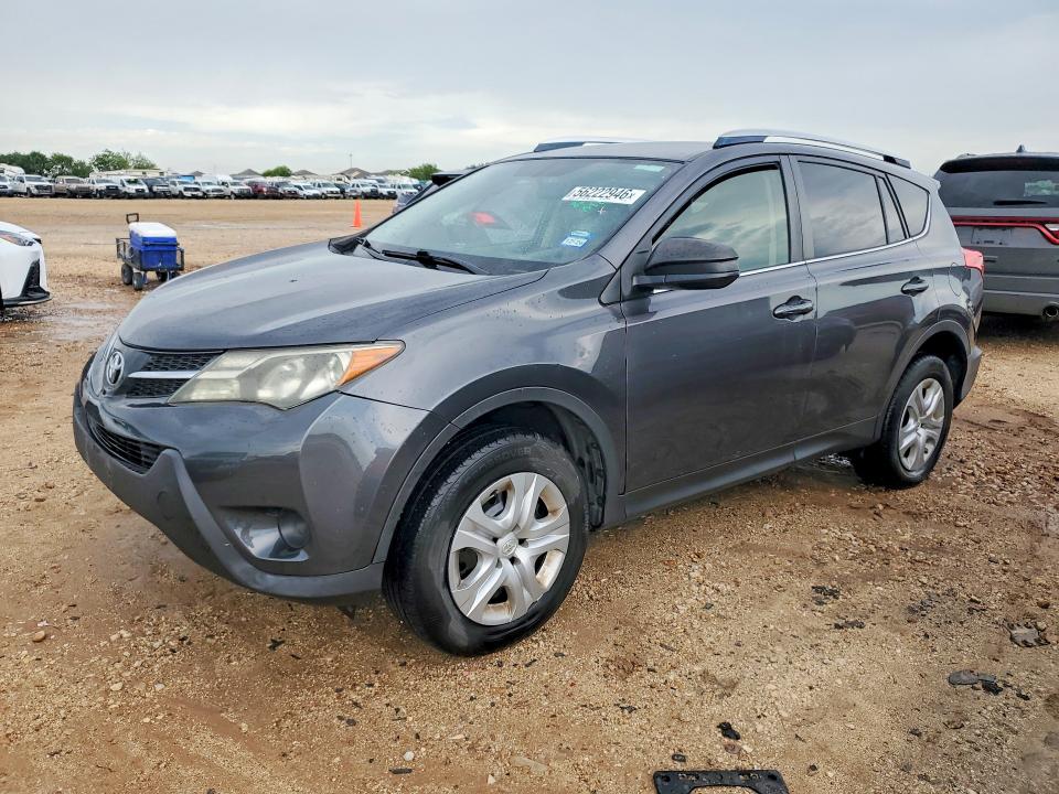2014 Toyota Rav 4 VIN JTMZFREV1EJ016367 COPART salvage auction — REAR END, Tx - Salvage Vehicle Title, sold $3,750 on 2026-07-09 (photo 1)