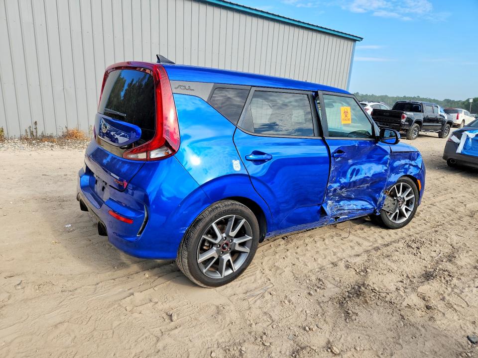2021 Kia Soul VIN KNDJ63AU2M7768016 COPART salvage auction — SIDE, Fl - Certificate Of Destruction, sold $1,950 on 2026-07-24 (photo 3)