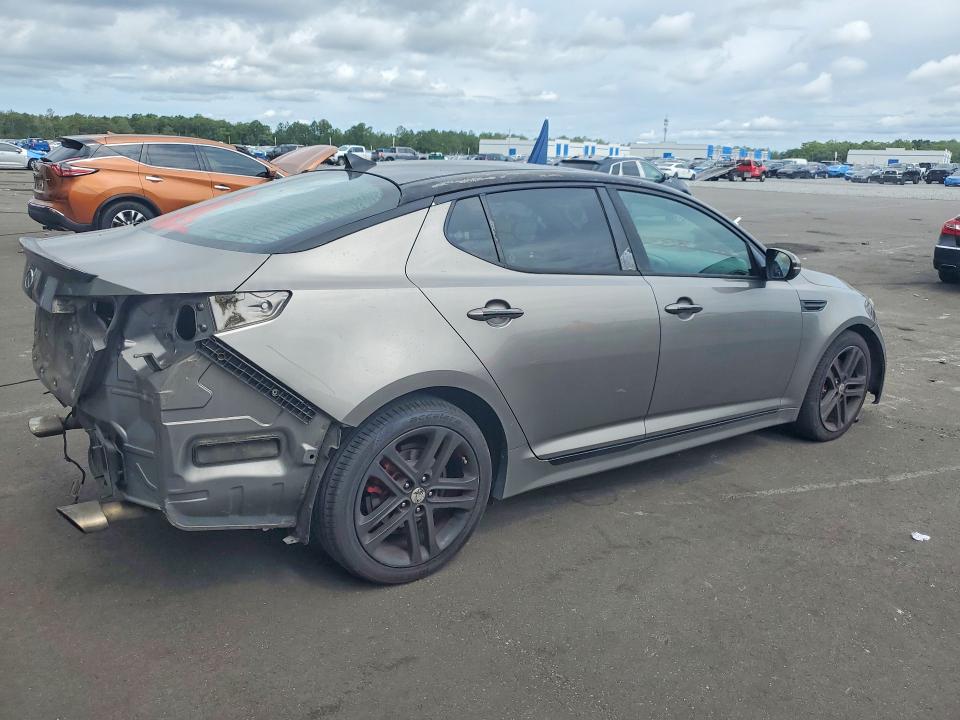 2013 Kia Optima VIN 5XXGR4A64DG180005 COPART salvage auction — REAR END, FL - CERT OF TITLE SLVG REBUILDABLE, sold $1,250 on 2026-07-22 (photo 3)