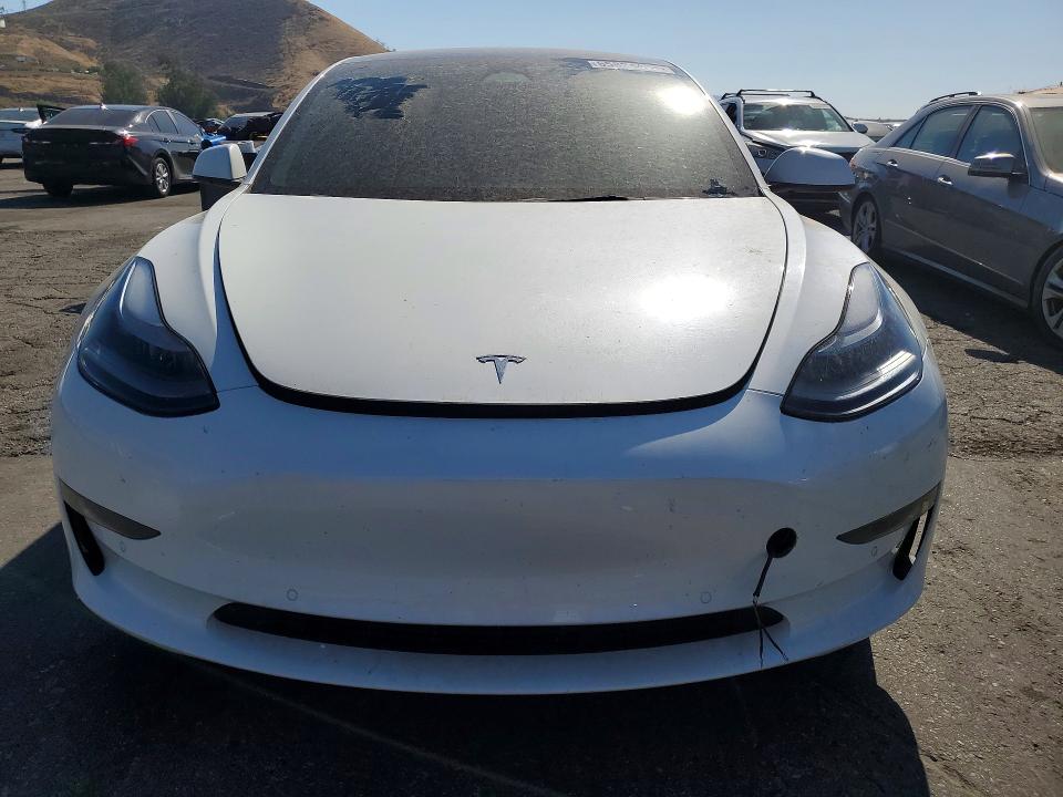 2022 Tesla VIN 5YJ3E1EB2NF236611 COPART salvage auction — REAR END, Ca - Dis/Dlr/Exp Only Clean Title, sold $4,050 on 2026-07-23 (photo 5)