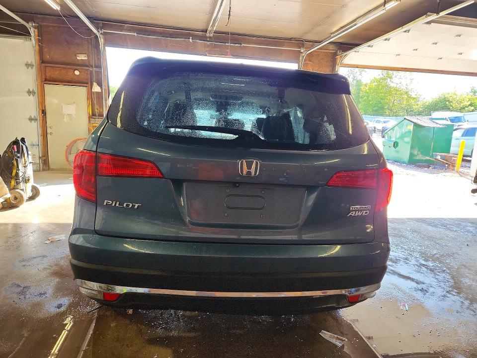 2016 Honda Pilot VIN 5FNYF6H97GB007496 COPART salvage auction — FRONT END, Pa - Certificate Of Salvage, sold $4,100 on 2026-07-02 (photo 6)