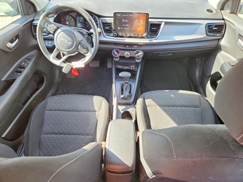 2022 Kia Rio VIN 3KPA24AD2NE495064 COPART salvage auction — REAR END, Id - Salvage Certificate Of Title, sold $2,600 on 2026-07-10 (photo 8)