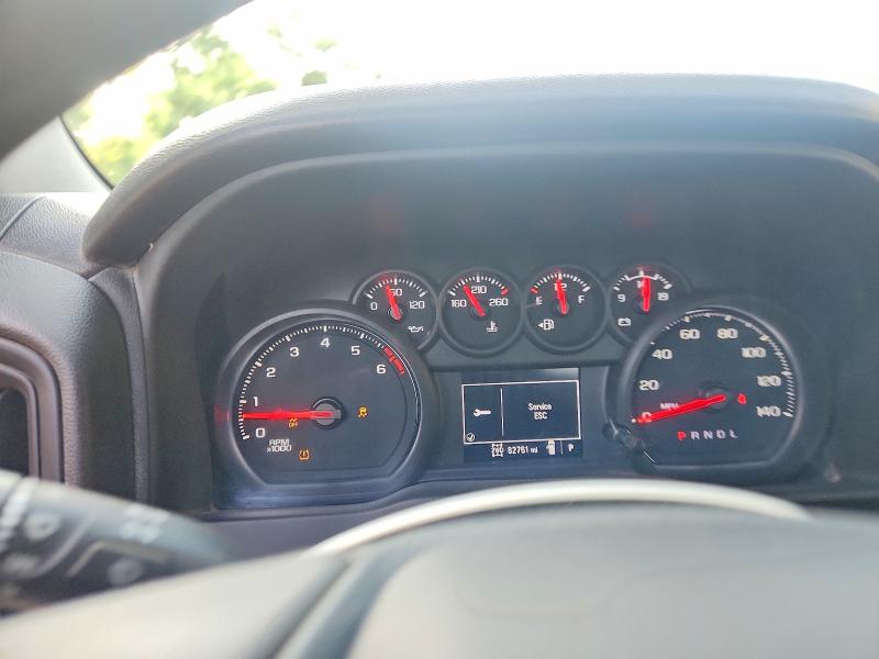 2023 Chevrolet Silverado VIN 1GC4YLE70PF192402 COPART salvage auction — HAIL, Oh - Cert Of Title-Salvage, sold $10,200 on 2026-07-29 (photo 9)