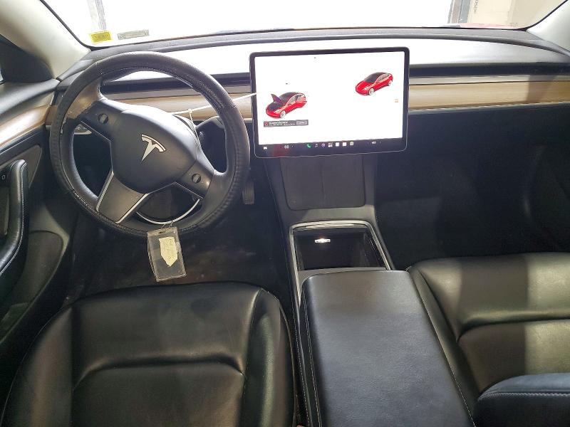 2022 Tesla Model 3 VIN 5YJ3E1EA7NF368626 COPART salvage auction — REAR END, Va - Cert Of Title - Salvage, sold $8,800 on 2026-08-03 (photo 8)