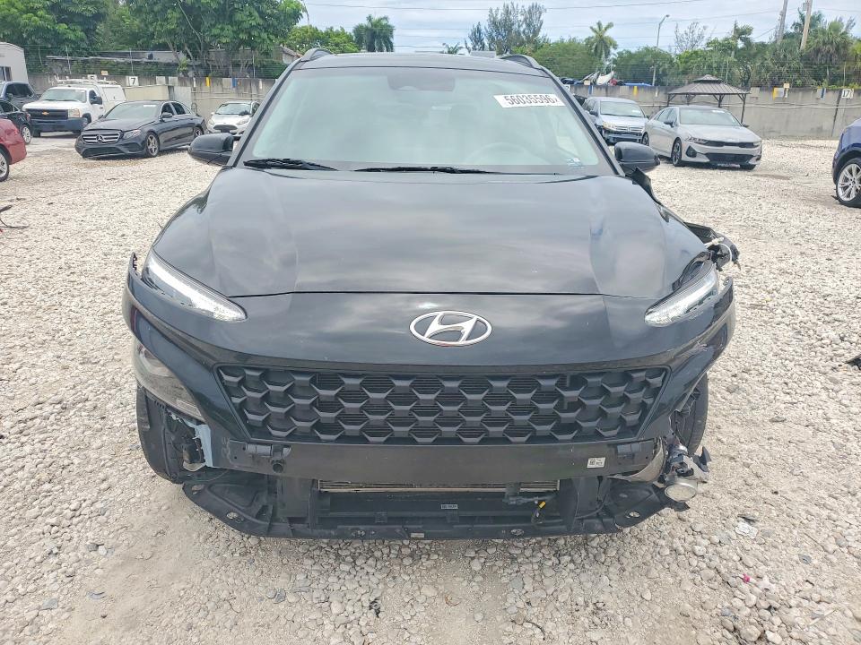 2023 Hyundai VIN KM8K32AB7PU060030 COPART salvage auction — FRONT END, Fl - Cert Of Title Slvg Rebuildable, sold $4,250 on 2026-07-21 (photo 5)