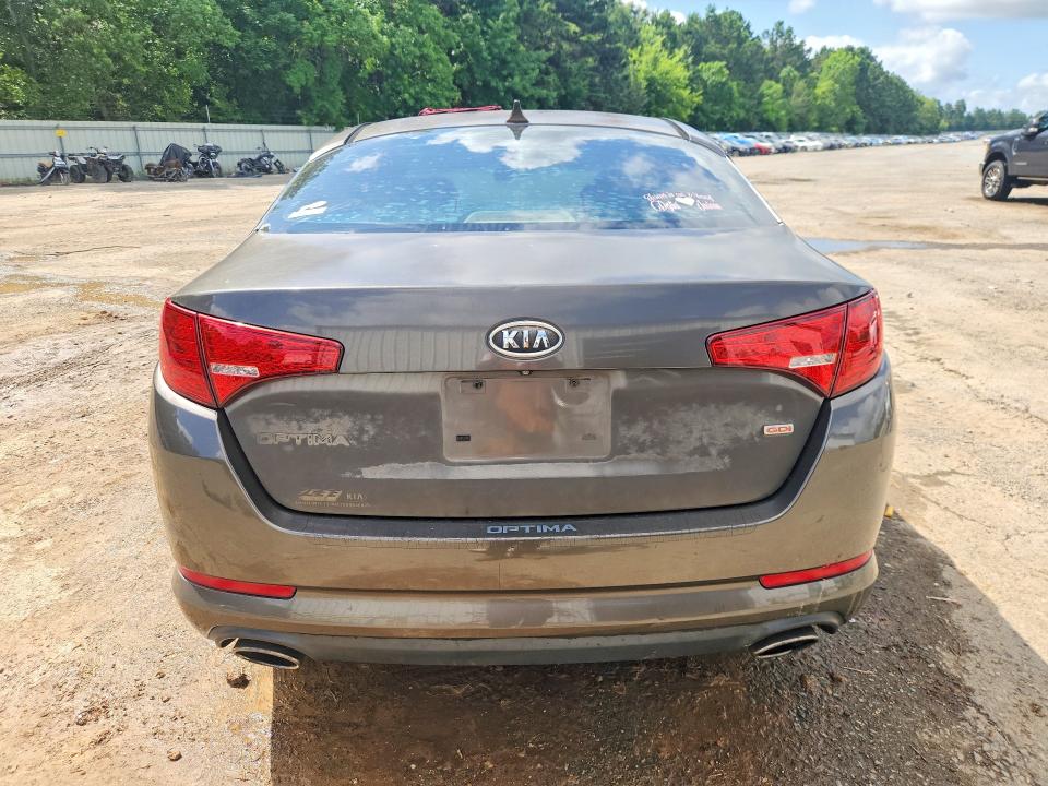 2011 Kia Optima VIN KNAGM4A74B5132817 COPART salvage auction — SIDE, La - Cert Of Title-Salvage, sold $375 on 2026-07-02 (photo 6)