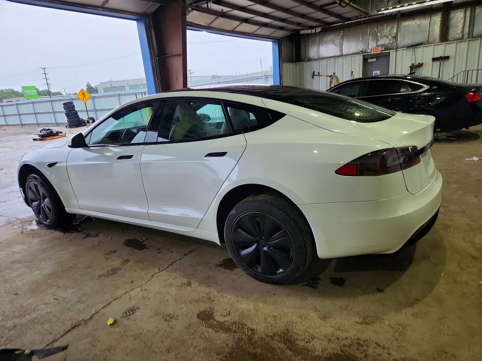 2021 Tesla Model s VIN 5YJSA1E54MF443761 COPART salvage auction — UNDERCARRIAGE, Il - Salvage Certificate, sold $12,400 on 2026-07-29 (photo 2)