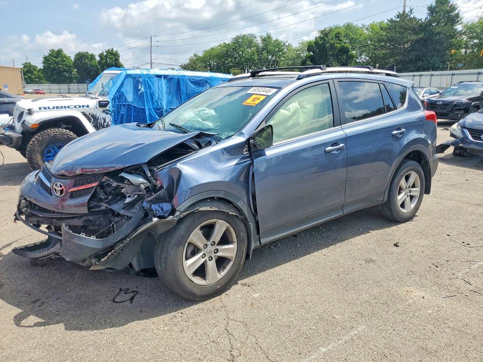 2013 Toyota Rav4 VIN JTMRFREV2DD025642 COPART salvage auction — FRONT END, OH - CERT OF TITLE-SALVAGE, sold $2,200 on 2026-07-15 (photo 1)