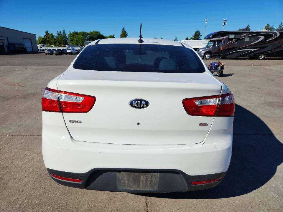 2013 Kia VIN KNADM4A34D6154376 COPART salvage auction — FRONT END, OR - SALVAGE TITLE CERTIFICATE, sold $325 on 2026-07-27 (photo 6)