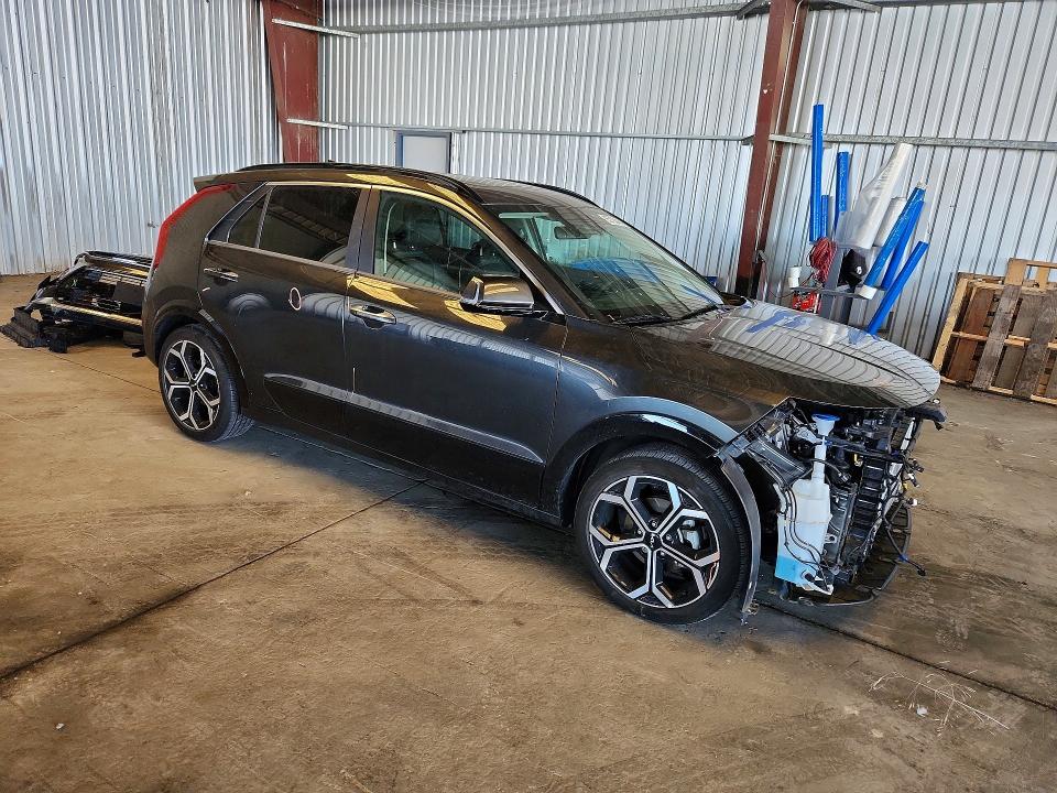 2024 Kia Niro VIN KNDCR3LFXR5124670 COPART salvage auction — FRONT END, Ca - Salvage Certificate, sold $10,500 on 2026-07-23 (photo 4)