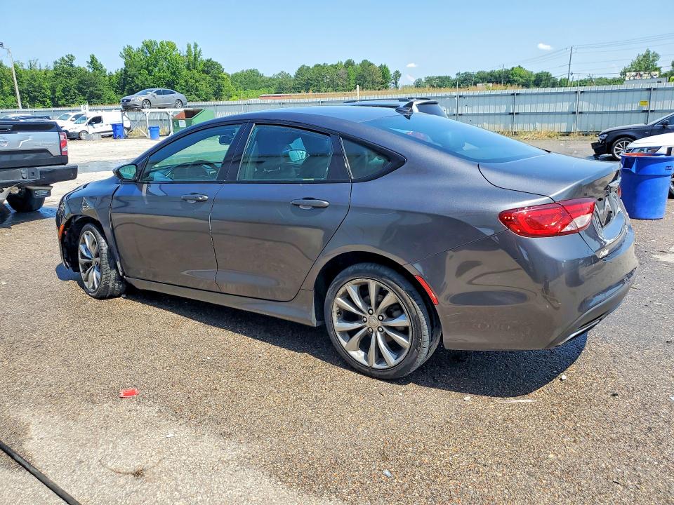 2015 Chrysler 200 VIN 1C3CCCBB7FN511869 COPART salvage auction — FRONT END, AL - CERT OF TITLE-SALVAGE TITLE, sold $975 on 2026-09-17 (photo 2)
