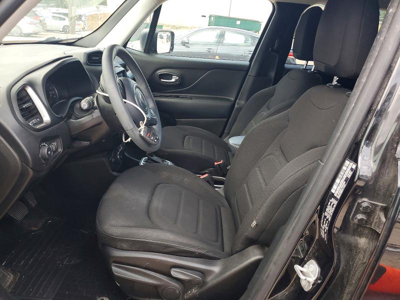 2022 Jeep Renegade VIN ZACNJDB17NPN70494 COPART salvage auction — FRONT END, Nc - Salvage Certificate Of Title, sold $1,250 on 2026-08-14 (photo 7)