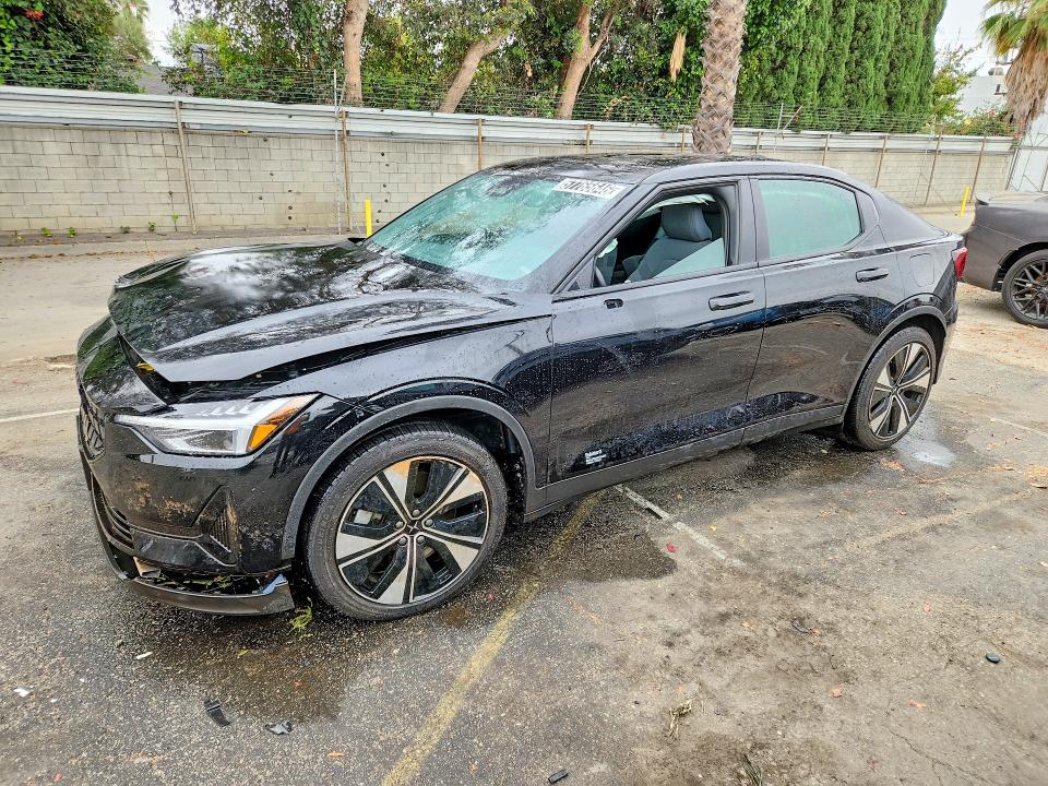 2023 Polestar 2 VIN YSMEG3KA3PL126956 COPART salvage auction — FRONT END, Ca - Salvage Certificate, sold $2,850 on 2026-07-31 (photo 1)
