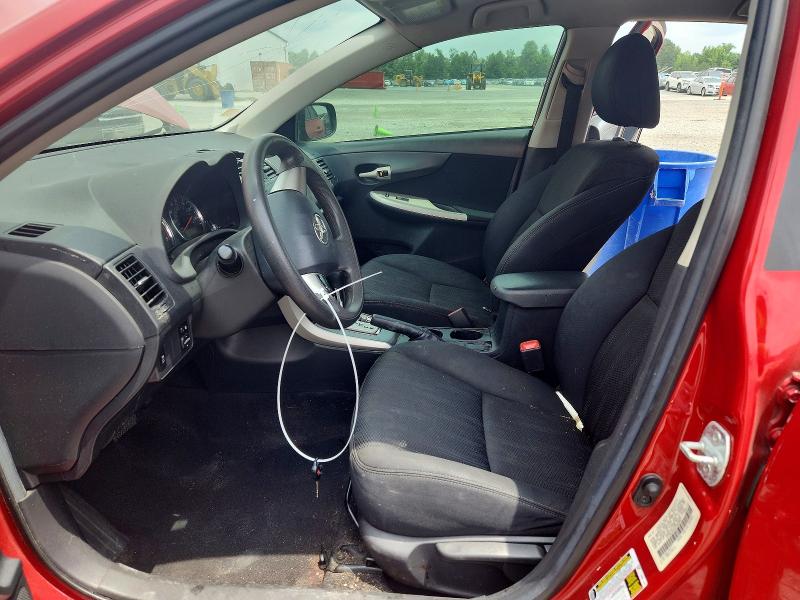 2012 Toyota Corolla VIN 5YFBU4EE4CP026037 COPART salvage auction — FRONT END, Nc - Salvage Certificate Of Title, sold $2,100 on 2026-07-20 (photo 7)