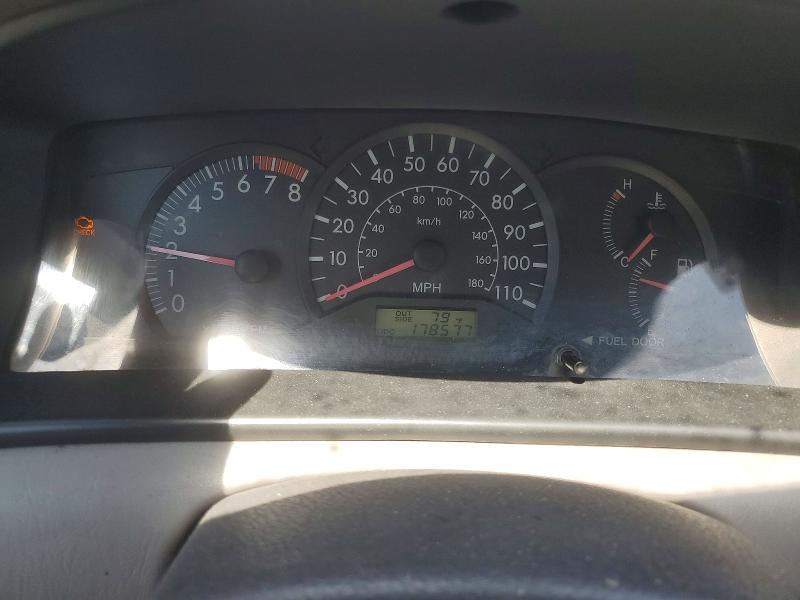 2006 Toyota Corolla VIN 1NXBR32E36Z595965 COPART salvage auction — FRONT END, Ca - Dis/Dlr/Exp Only Clean Title, sold $975 on 2026-08-19 (photo 9)