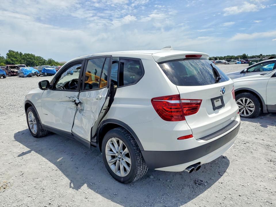 2014 BMW X3 VIN 5UXWX9C59E0D31220 COPART salvage auction — SIDE, Fl - Certificate Of Destruction, sold $1,000 on 2026-07-10 (photo 2)