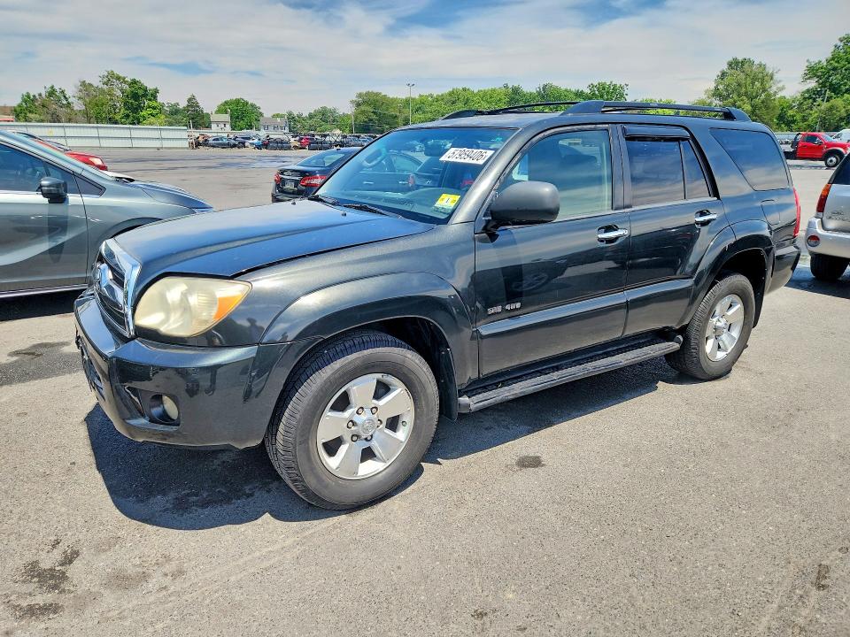 2007 Toyota 4runner VIN JTEBU14R278079013 COPART salvage auction — MECHANICAL, Nj - Certificate Of Title, sold $3,750 on 2026-07-21 (photo 1)