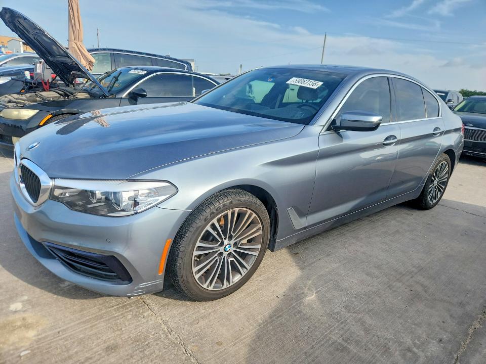 2019 BMW 5er VIN WBAJA5C59KWW05167 COPART salvage auction — WATER/FLOOD, Tx - Salvage Title-Flood Damage, sold $5,200 on 2026-07-16 (photo 1)