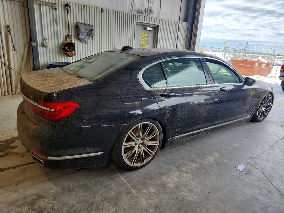 2016 BMW 7er VIN WBA7F2C51GG419523 COPART salvage auction — WATER/FLOOD, Ne - Cert Of Title-Salvage, sold $2,100 on 2026-08-18 (photo 3)
