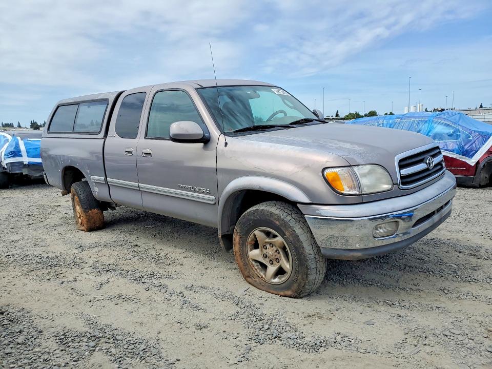 2000 Toyota Tundra VIN 5TBBT4816YS014846 COPART salvage auction — REAR END, Ca - Salvage Certificate, sold $1,550 on 2026-07-07 (photo 4)