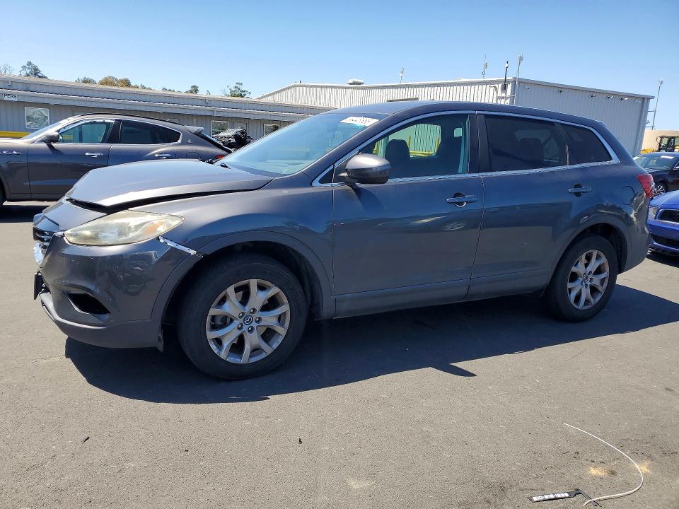2015 Mazda Cx-9 VIN JM3TB2BV7F0465922 COPART salvage auction — FRONT END, Ca - Salvage Certificate, sold $2,000 on 2026-07-20 (photo 1)