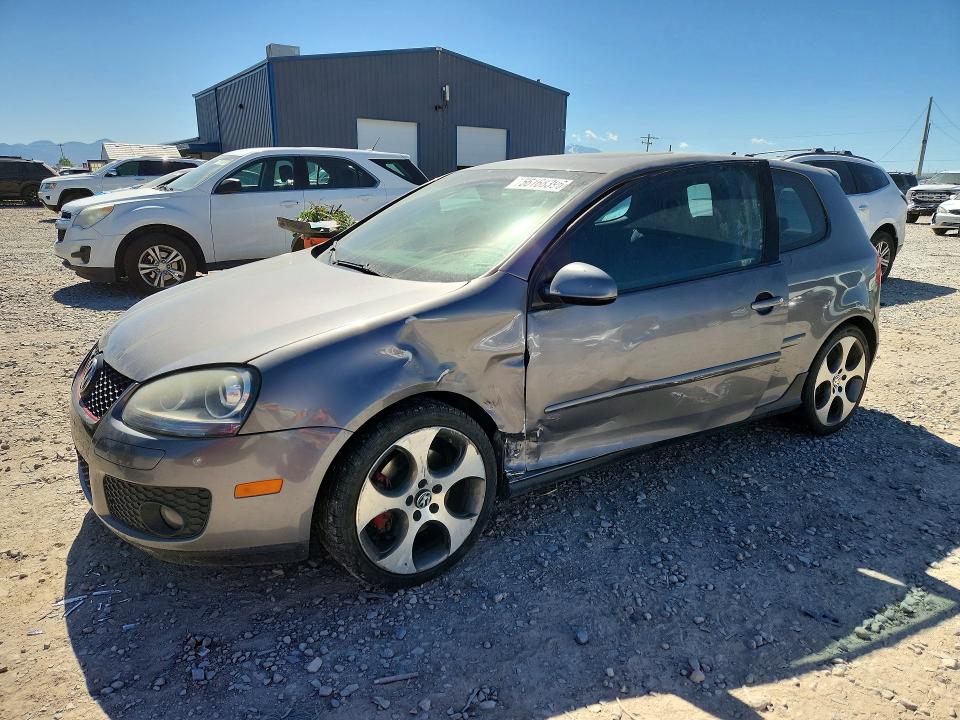 2008 Volkswagen Gti VIN WVWEV71K88W260798 COPART salvage auction — FRONT END, Ut - Salvage Certificate, sold $625 on 2026-07-28 (photo 1)