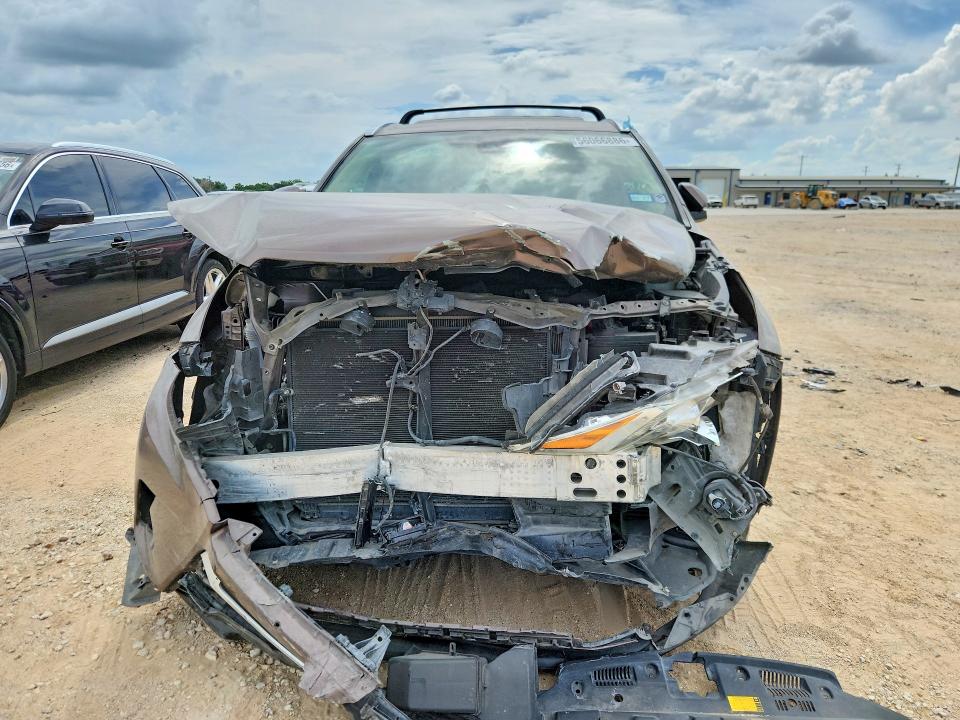 2017 Toyota Highlander VIN 5TDKZRFH7HS226982 COPART salvage auction — FRONT END, Tx - Salvage Vehicle Title, sold $6,700 on 2026-07-30 (photo 5)