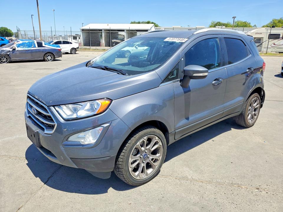 2018 Ford Ecosport VIN MAJ6P1WL4JC243474 — COPART salvage auction photo