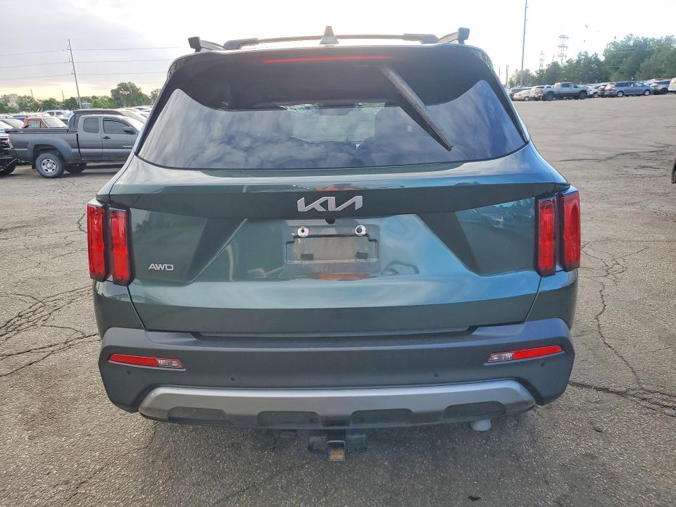 2022 Kia Sorento VIN 5XYRKDLF7NG104754 COPART salvage auction — FRONT END, Co - Salvage Title, sold $9,200 on 2026-07-21 (photo 6)
