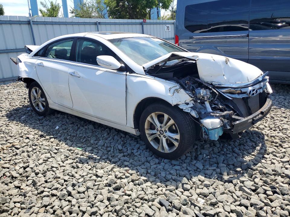 2011 Hyundai Sonata VIN 5NPEC4AC0BH217597 COPART salvage auction — FRONT END, NJ - CERT OF TITLE-SALVAGE, sold $475 on 2026-07-20 (photo 4)