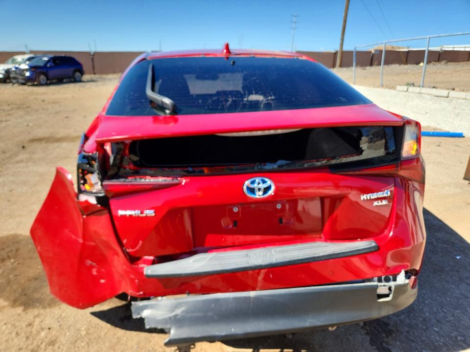 2021 Toyota Prius VIN JTDKAMFU0M3139718 COPART salvage auction — FRONT END, Nm - Cert Of Title-Salvage, sold $1,700 on 2026-07-30 (photo 6)