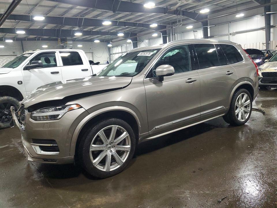 2020 Volvo Xc90 VIN YV4A22PLXL1586339 COPART salvage auction — FRONT END, Mn - Cert Of Title-Salvage, sold $11,000 on 2026-08-11 (photo 1)