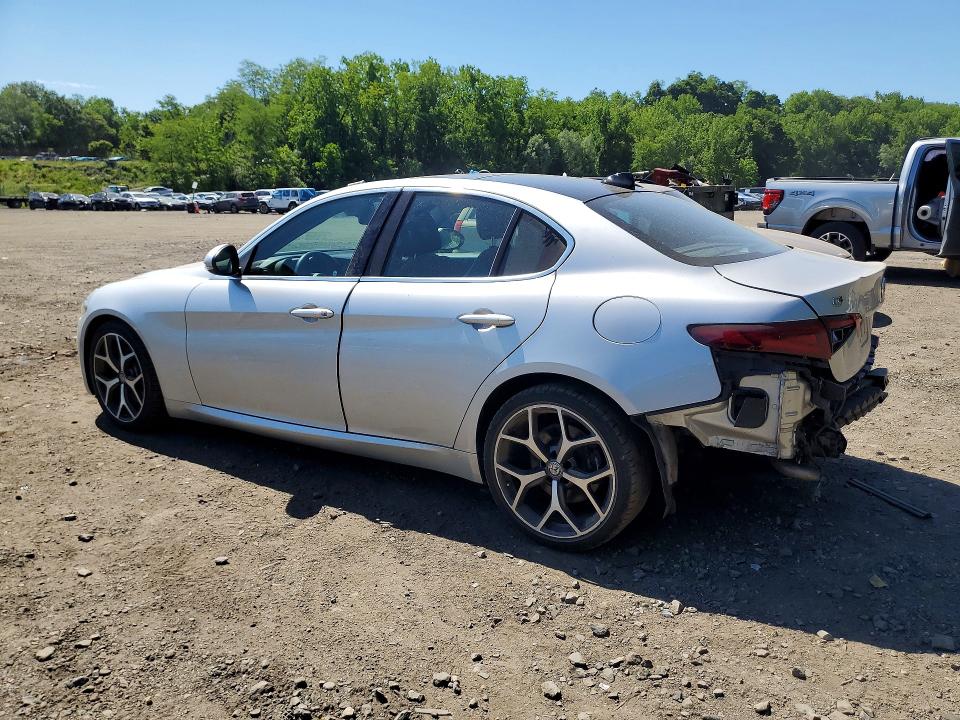 2019 Alfa romeo Giulia VIN ZARFANAN9K7609134 COPART salvage auction — REAR END, Ny - Mv907A-Parts Only W/Lienholder, sold $3,200 on 2026-08-25 (photo 2)