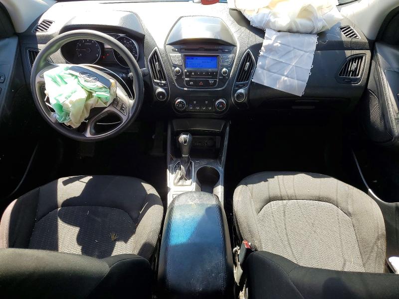 2014 Hyundai Tucson VIN KM8JTCAF0EU940763 COPART salvage auction — FRONT END, IN - CERT OF TITLE-SALVAGE TITLE, sold $825 on 2026-07-27 (photo 8)